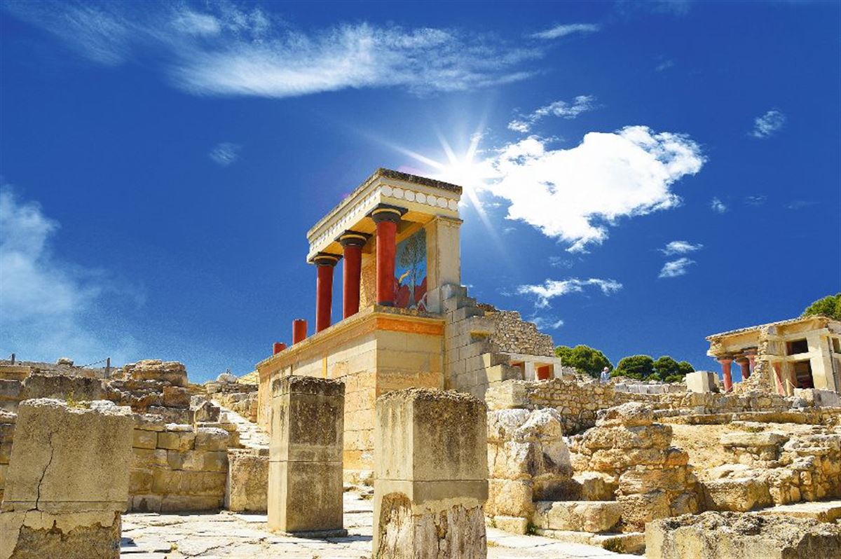 Palastanlage Knossos auf Kreta