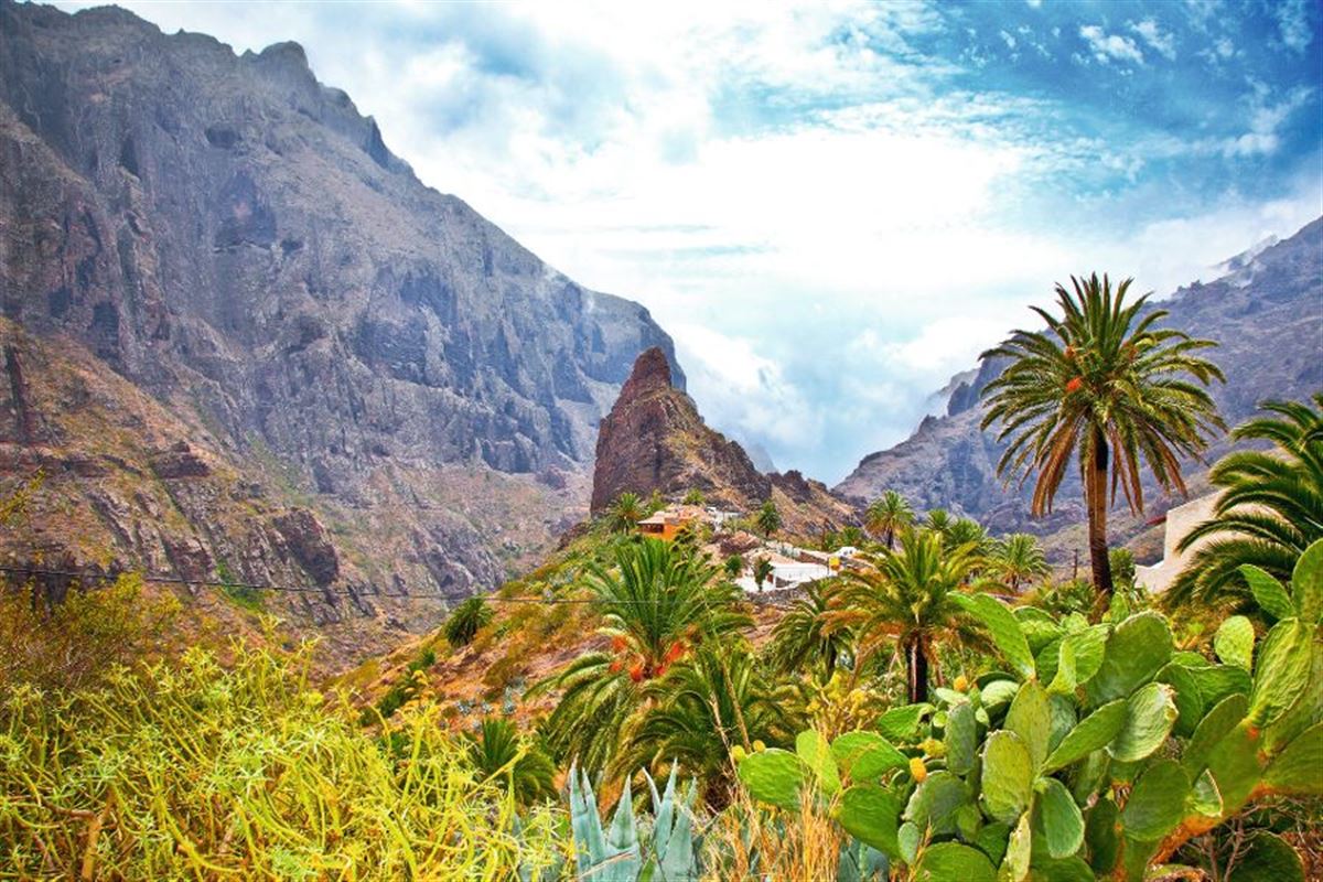 Bergdorf Masca auf Teneriffa, Spanien