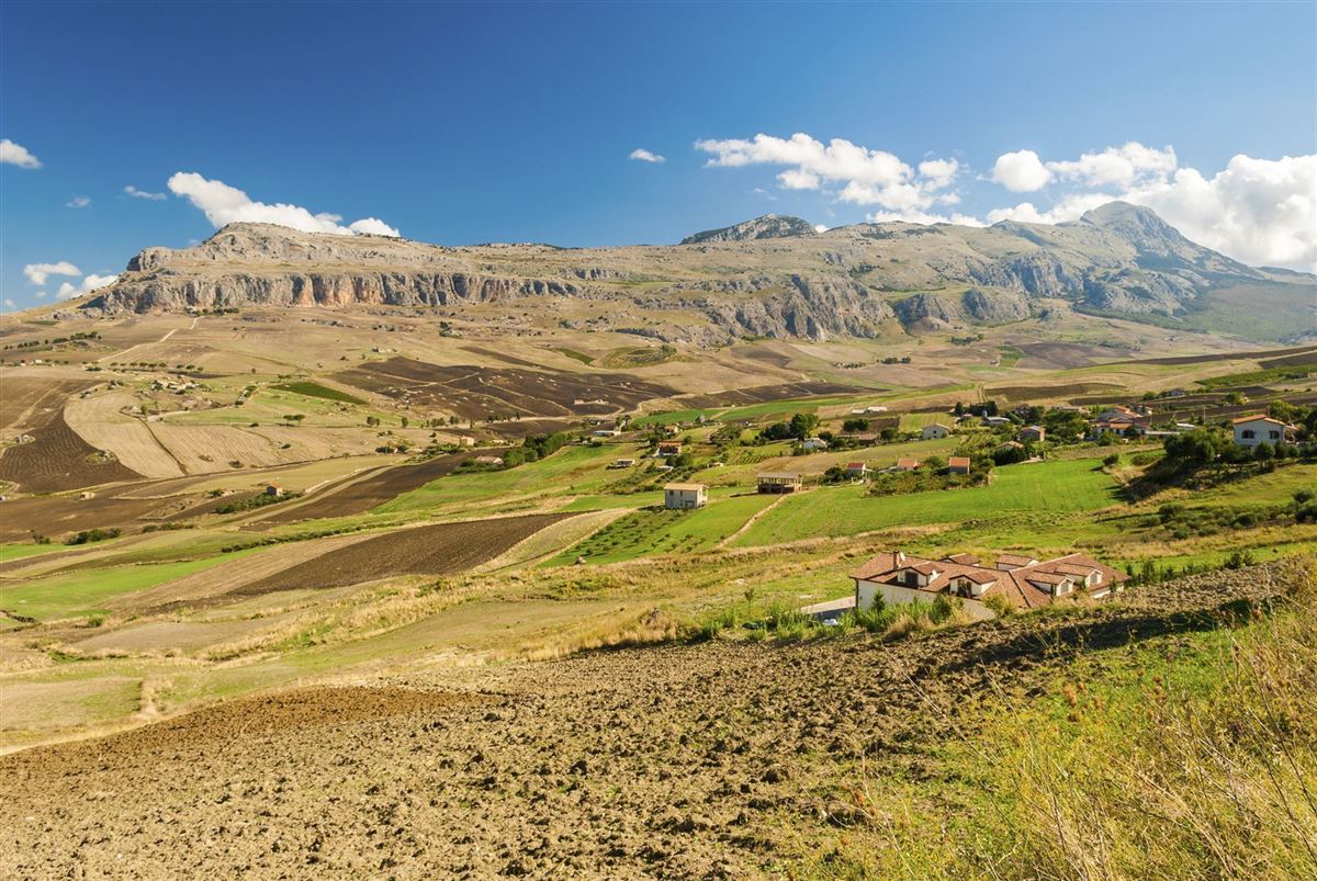 Rocca Busambra, in der Kette der Sikaner-Berge