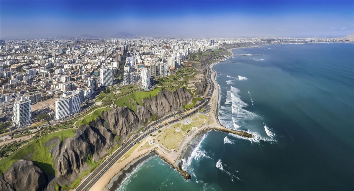 Aussicht auf Lima