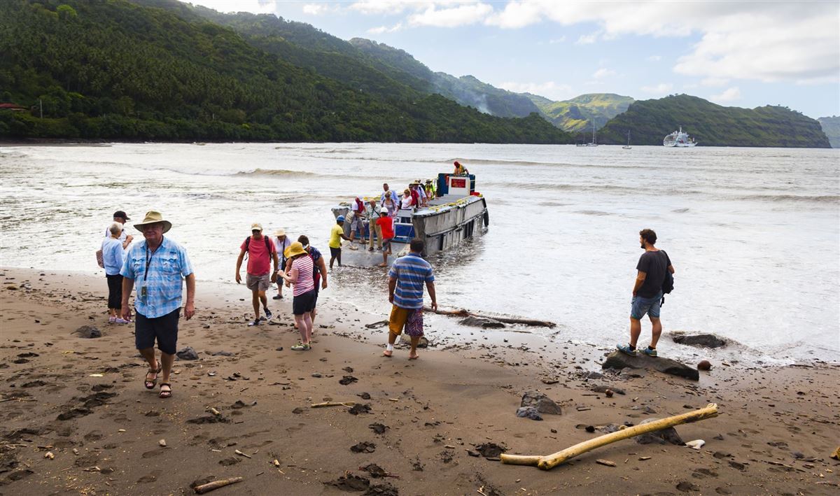 Anlandung in Nuku Hiva