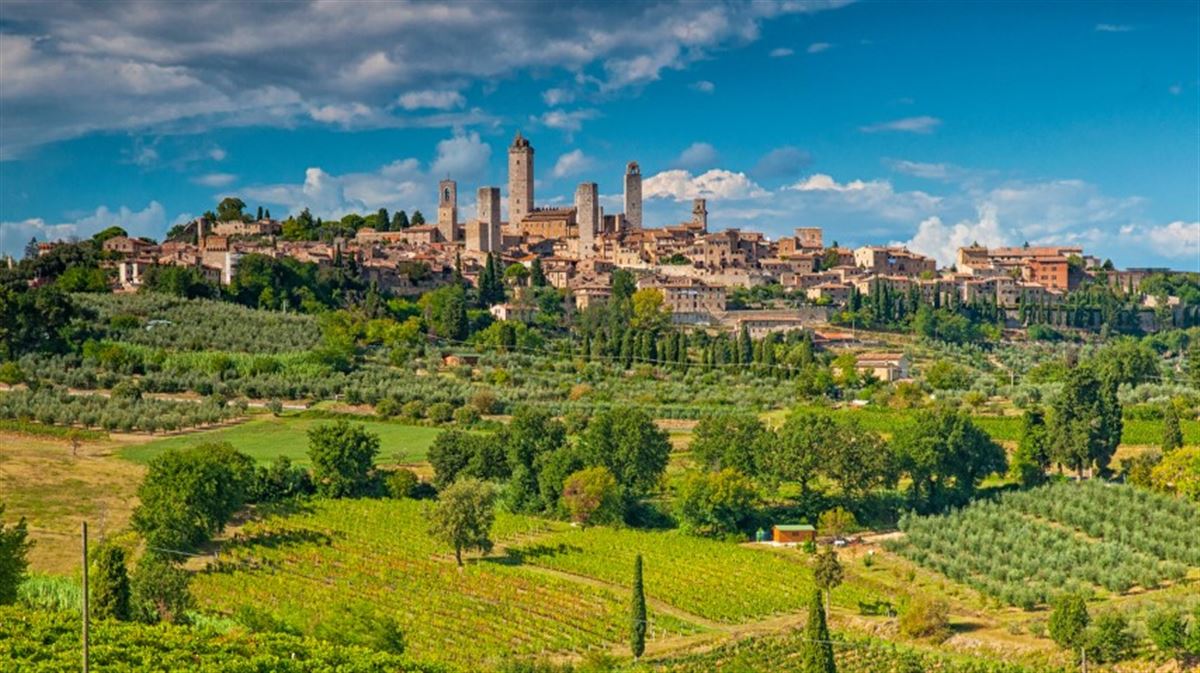 San Gimignano in der Toskana