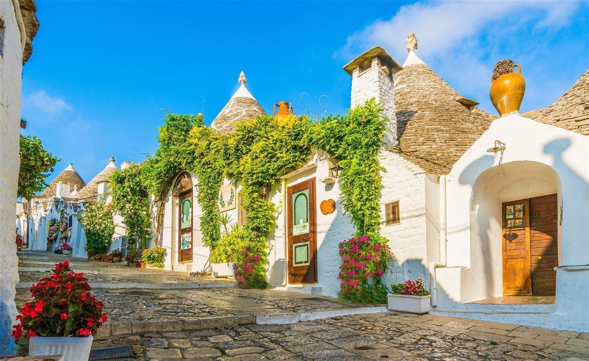 Trulli Häuser in Alberobello
