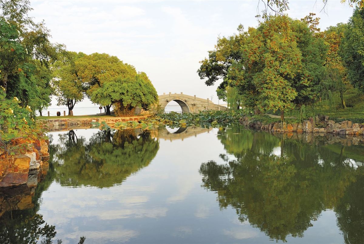 Steingarten in Suzhou