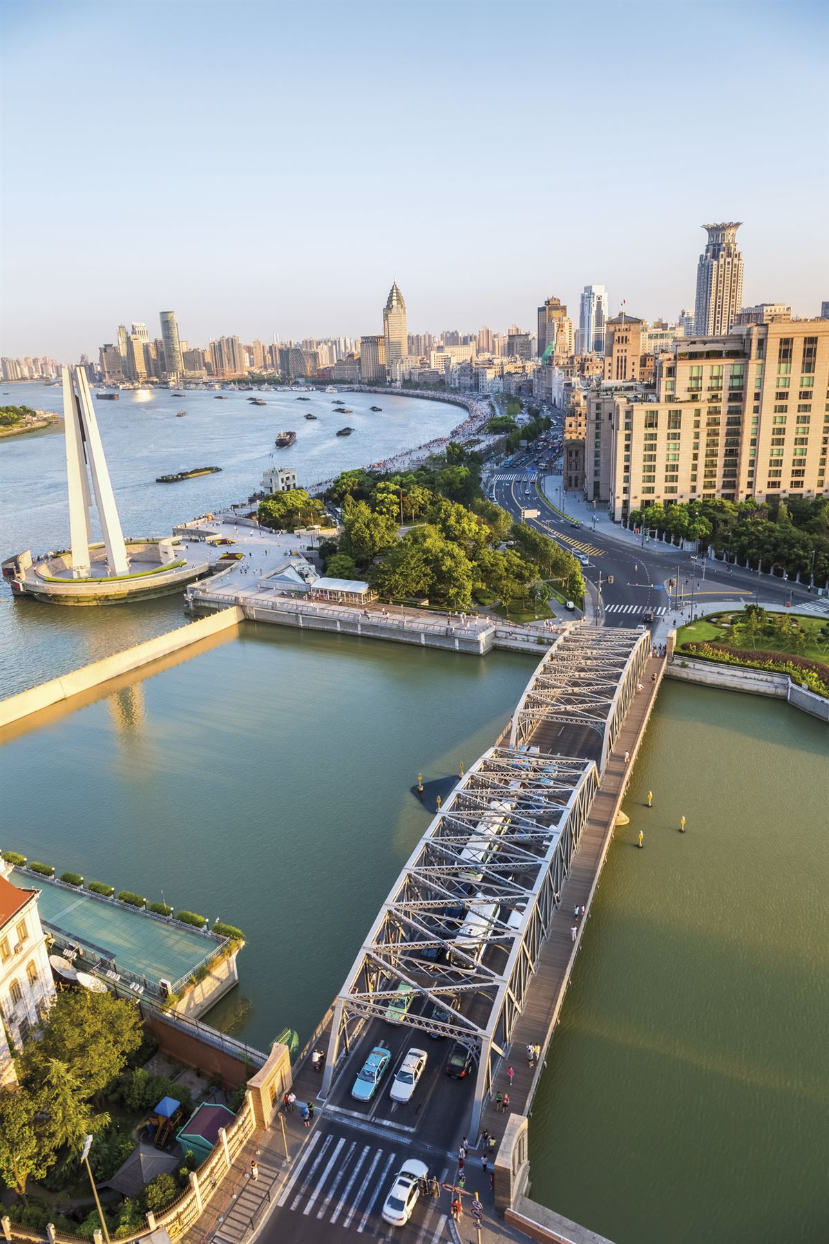 Shanghai, am Bund