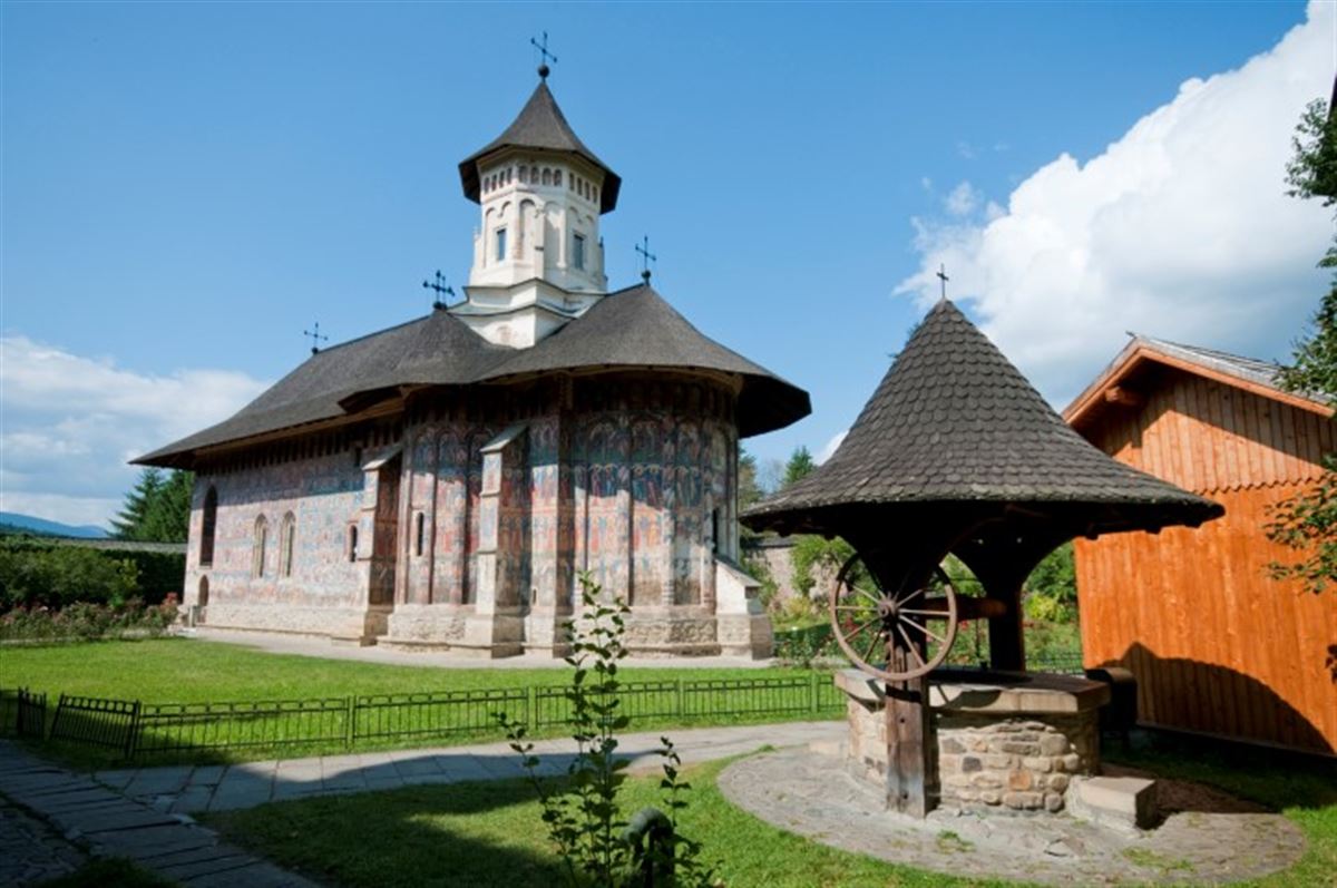 Rumänien Kloster Moldovita
