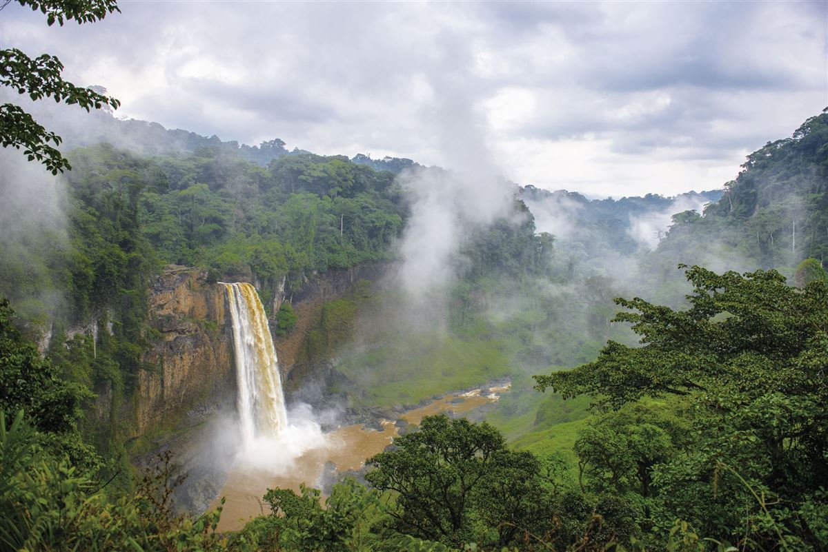 Der Tello-Wasserfall