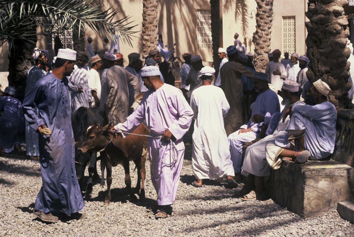 Viehmarkt in Nizwa