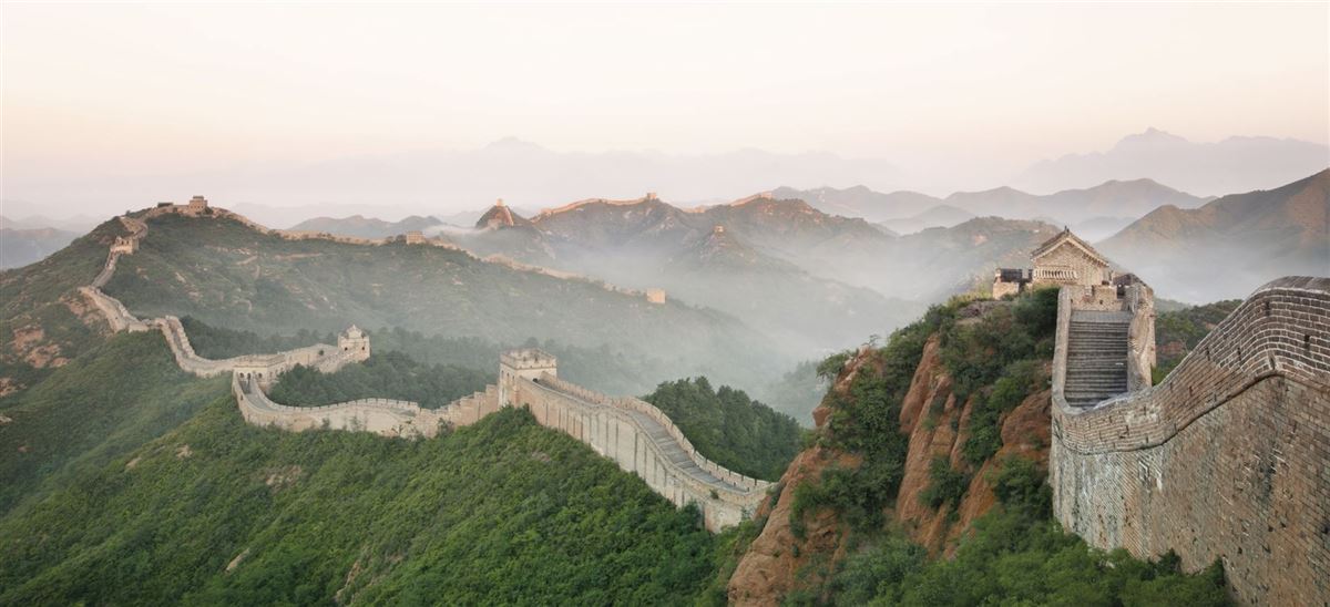 Stimmungsvoll, die Chinesische Mauer