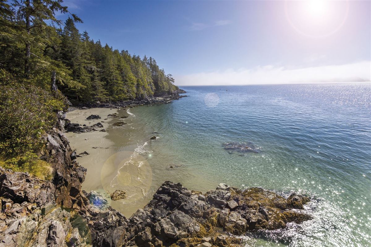 Strand auf Vancouver-Island bei Tofino