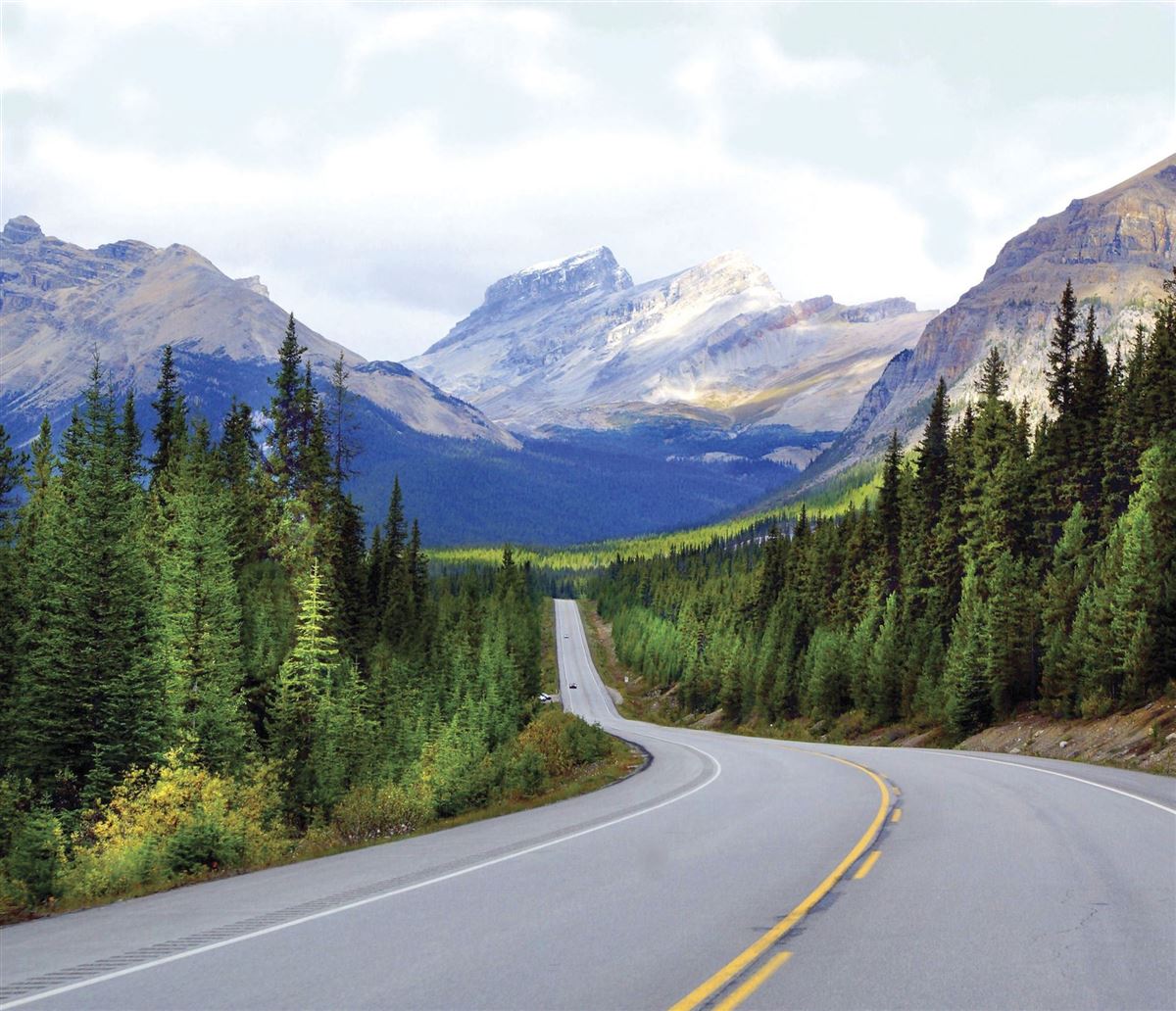 Unterwegs auf dem Icefields Parkway