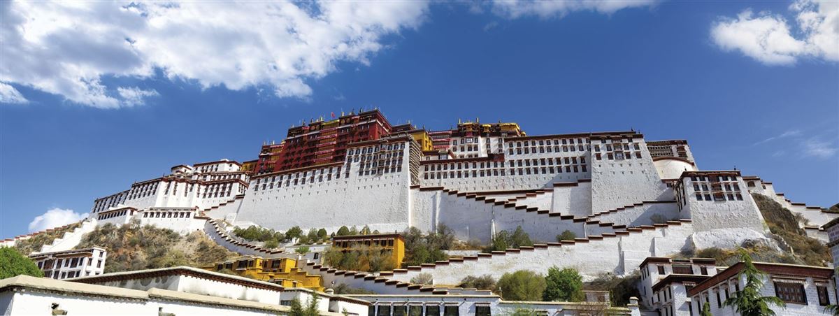 Der Potala-Palast in Lhasa