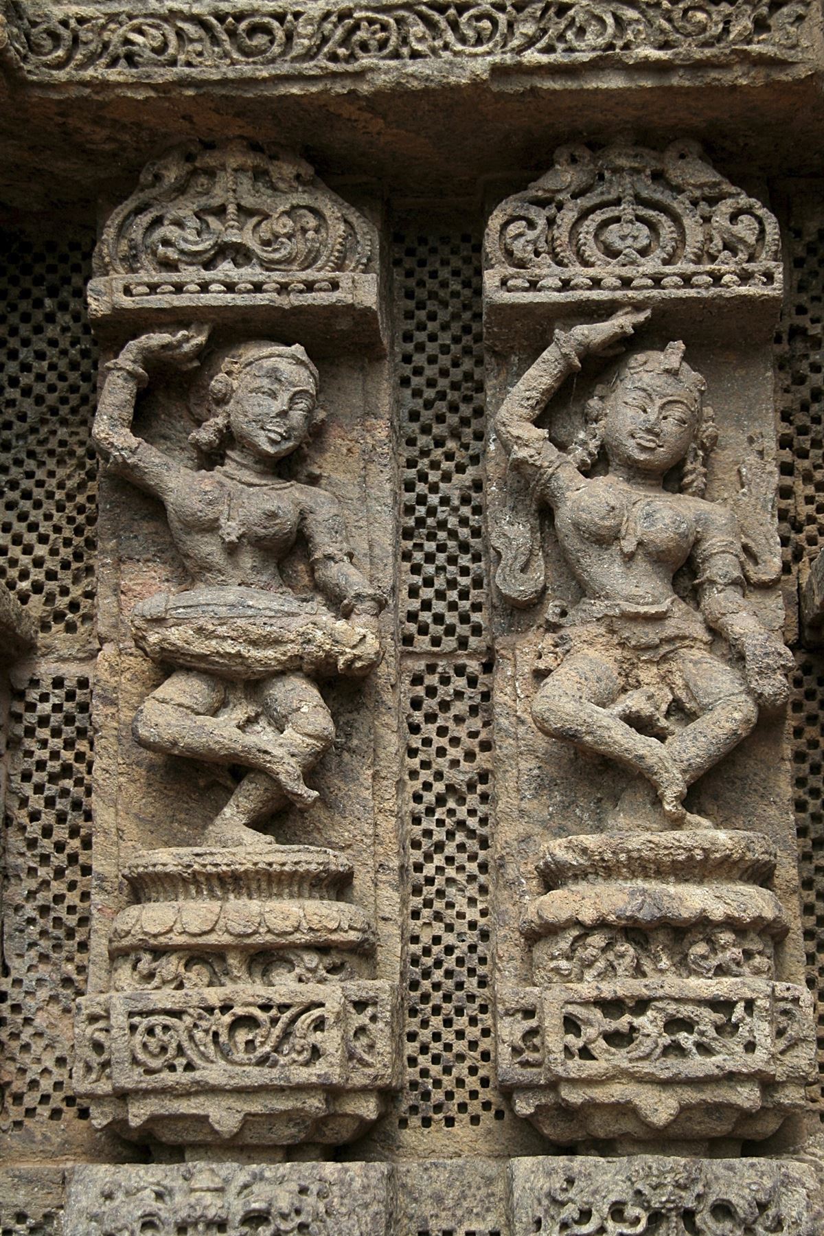 Wunderschöne Steinarbeiten, Sonnentempel