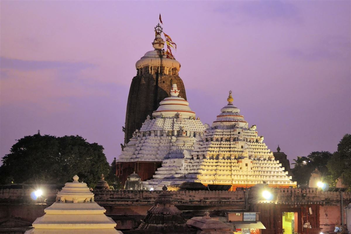 Jagannath Tempel in Puri, Orissa, Indien