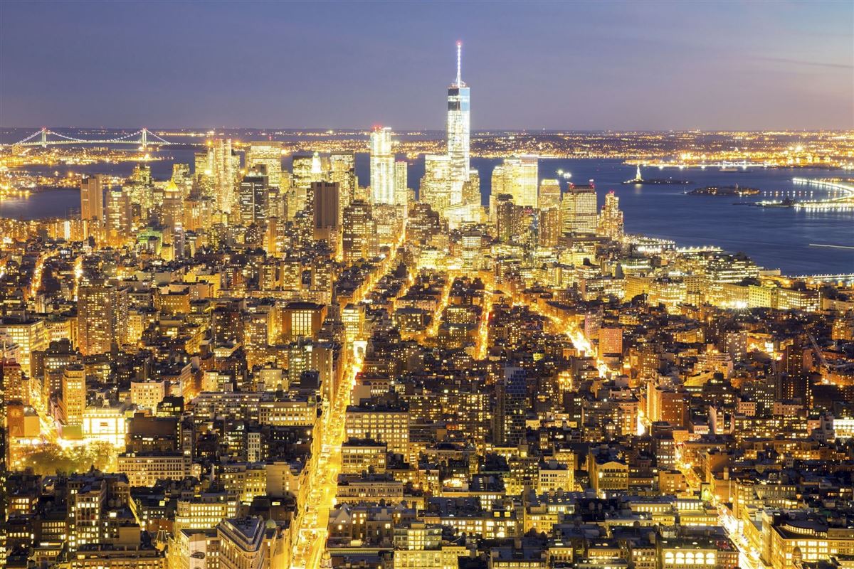 Abendstimmung in New York City
