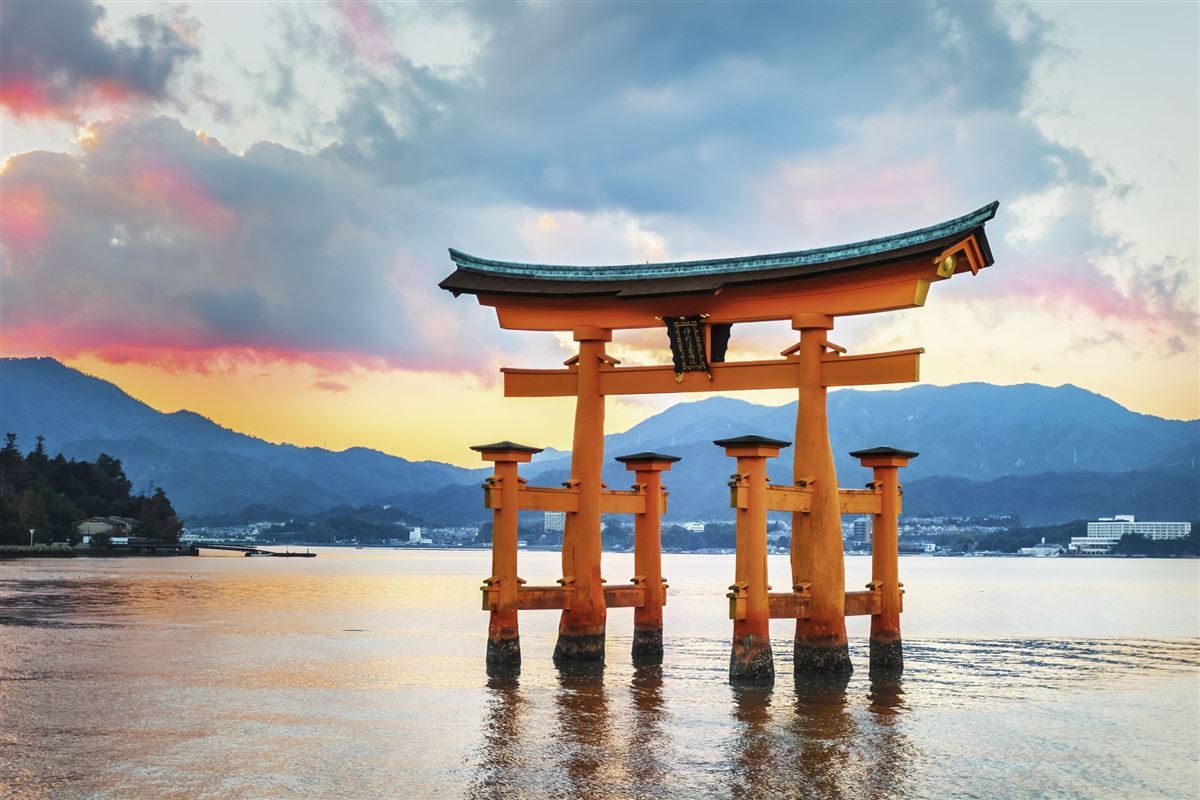 Torii-Tor auf Miyajima