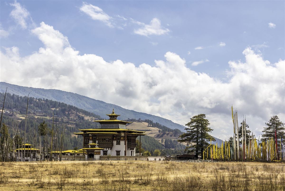 Buddhistischer Tempel in Bumthang