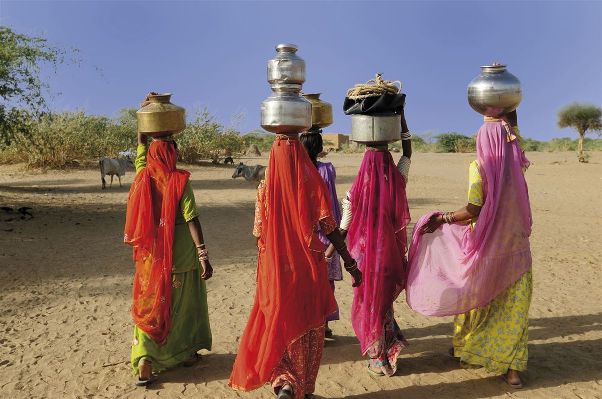 Frauen in der Wüste