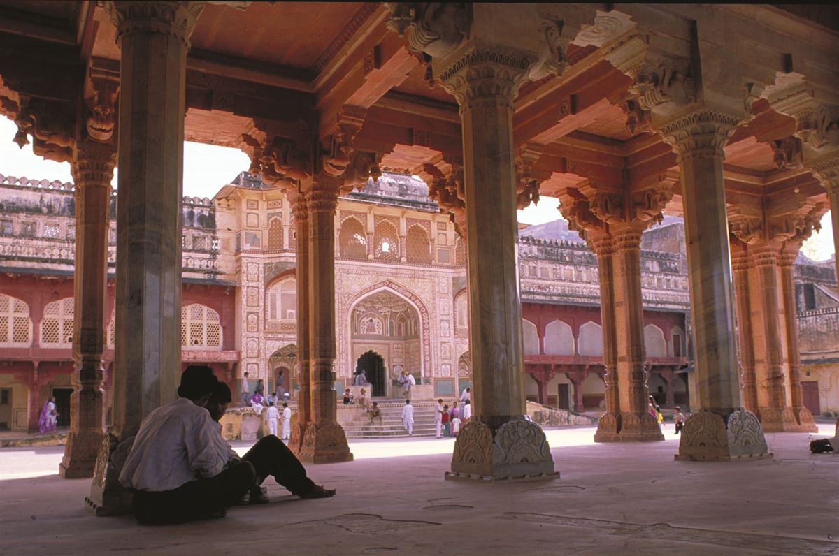 Im Stadtpalast von Jaipur