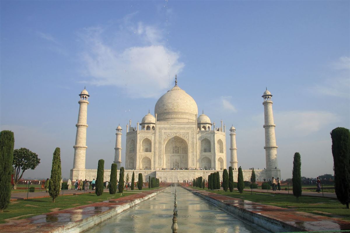 Das märchenhafte Taj Mahal in Agra
