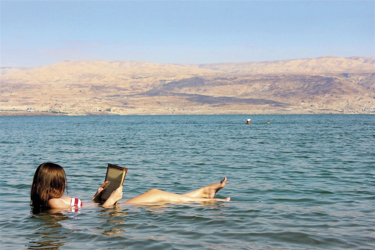 Baden im Toten Meer