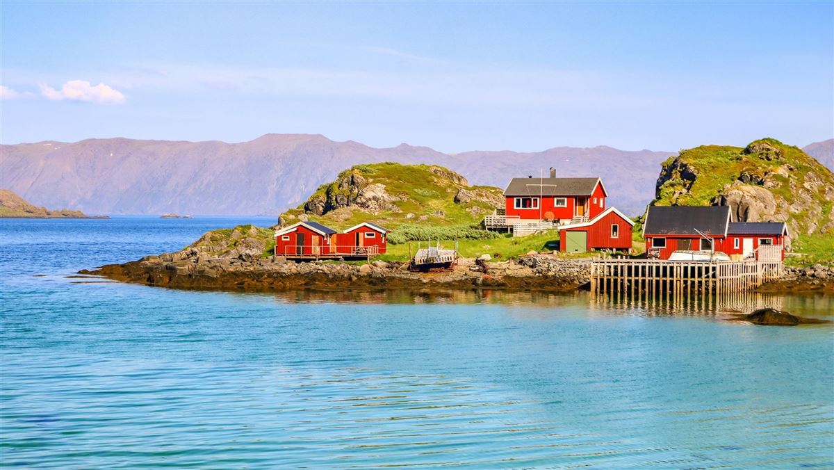 Honningsvag Norwegen