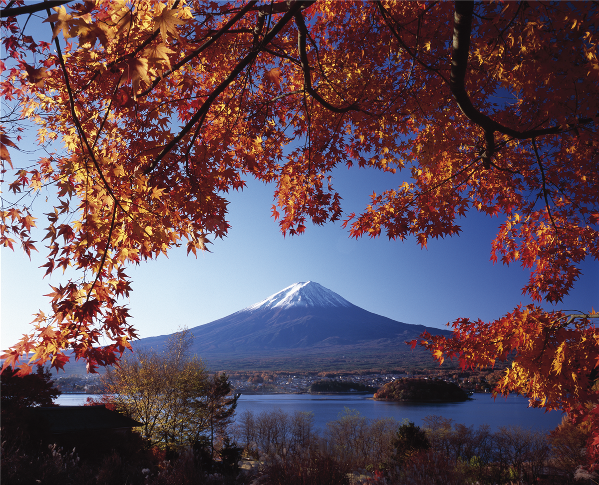 Blick auf den Fuji