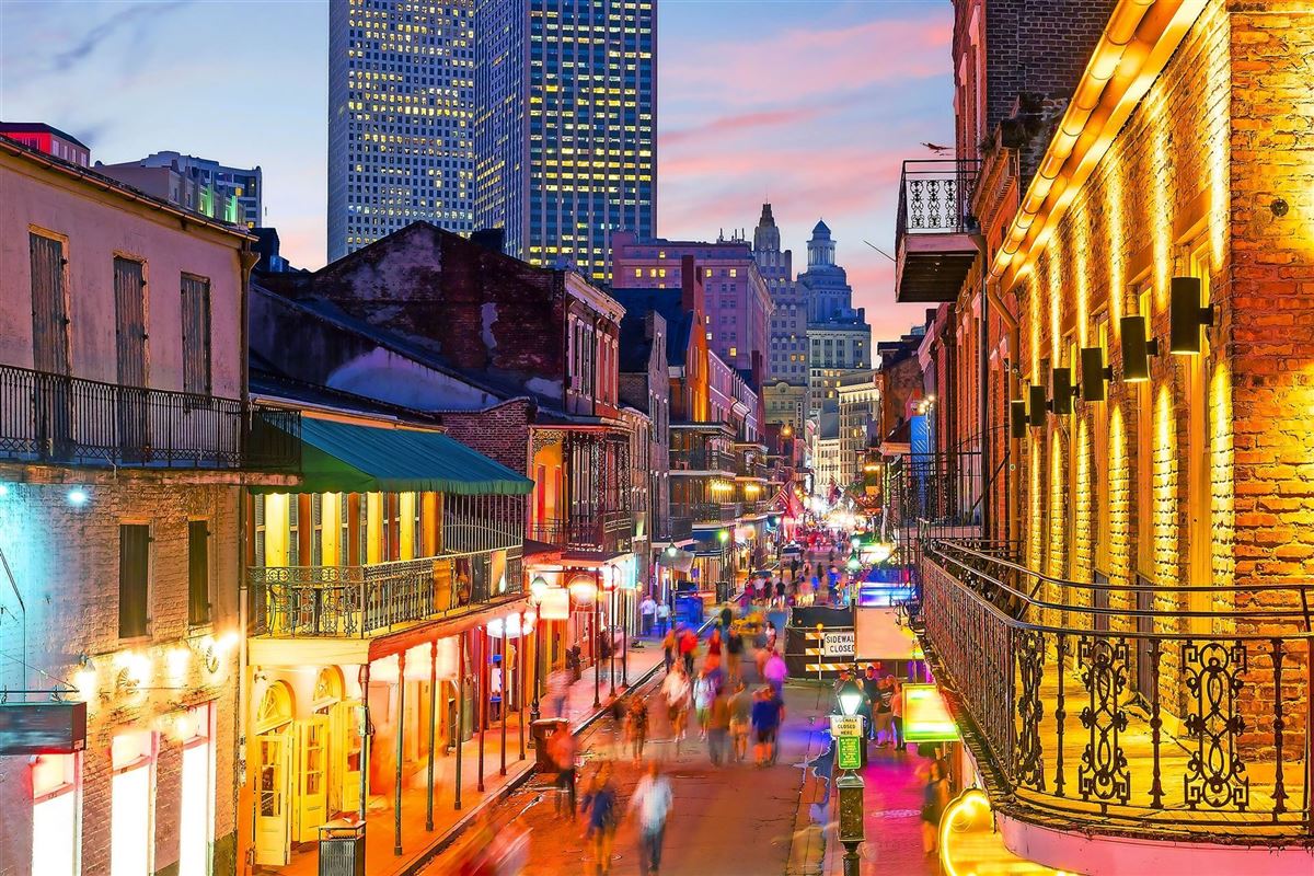 Nachtleben im French Quarter, New Orleans