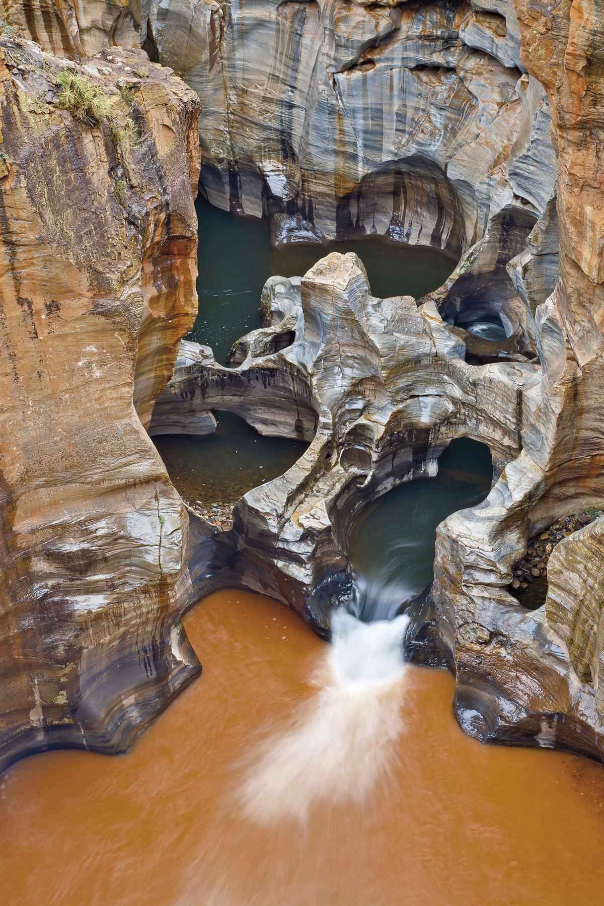 Blick in die Bourkes Luck Potholes