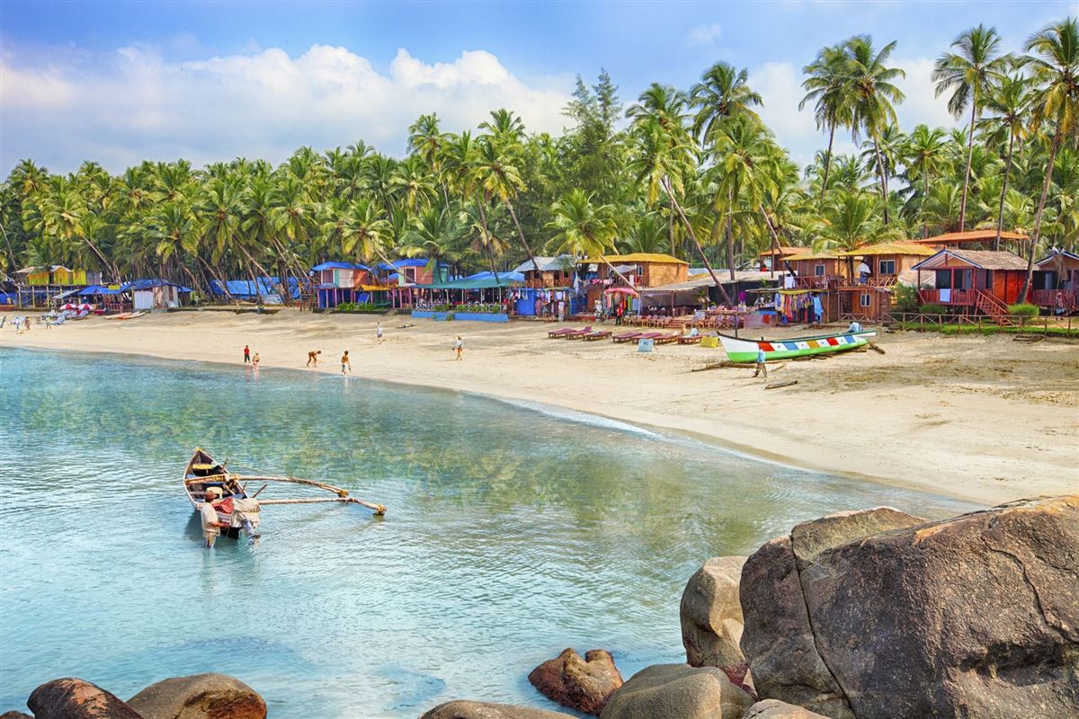 Strand von Palolem in Goa