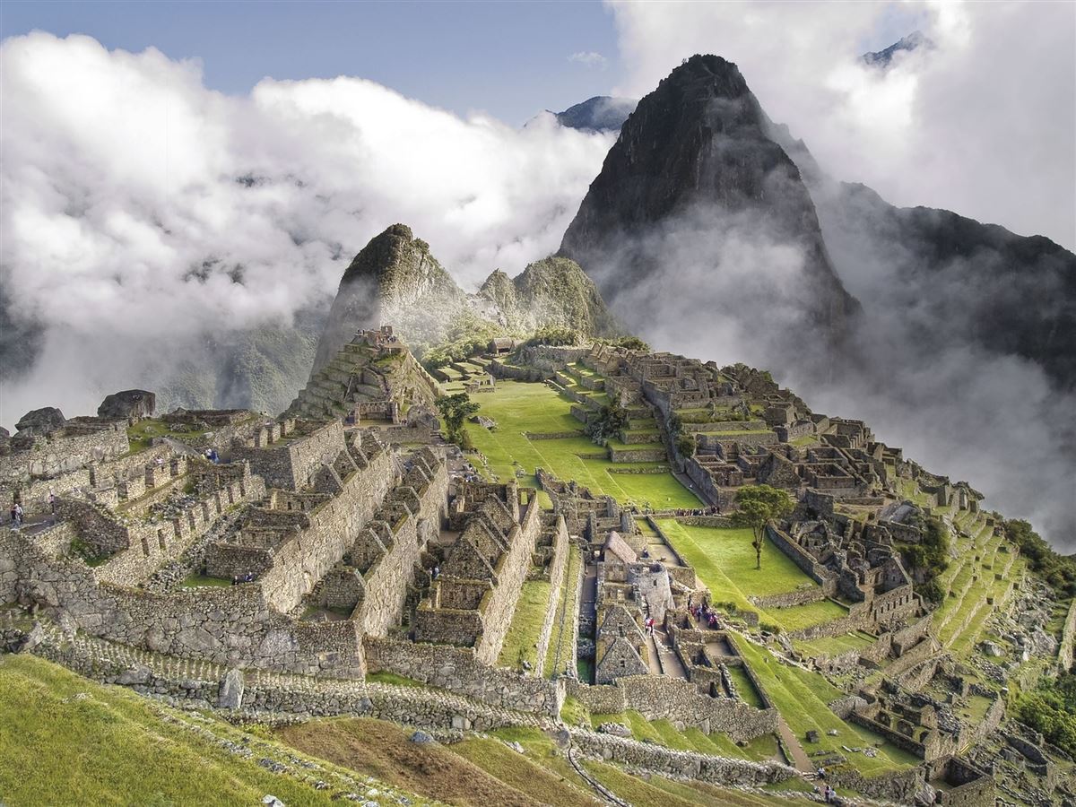 Blick auf Machu Picchu