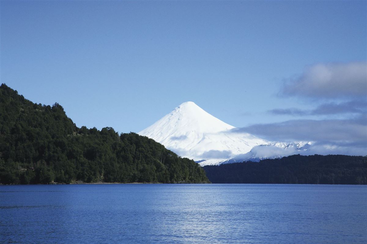 Blick zum Osorno-Vulkan