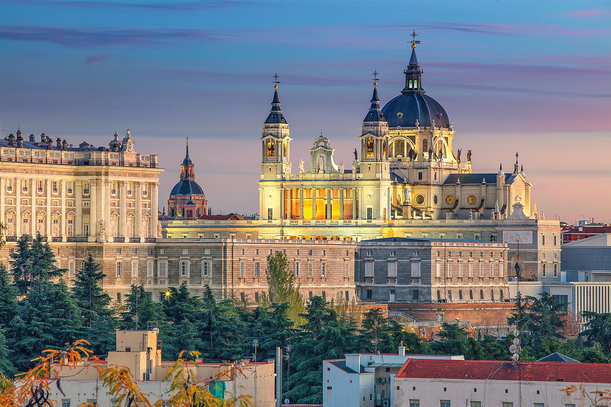 Madrid: Königspalast und Kathedrale