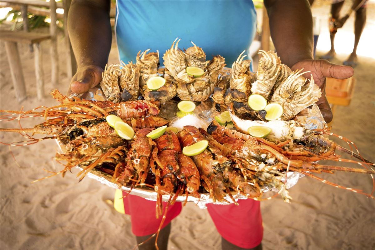 Fangfrisch, beste Meeresfrüchte-Küche auf Zanzibar