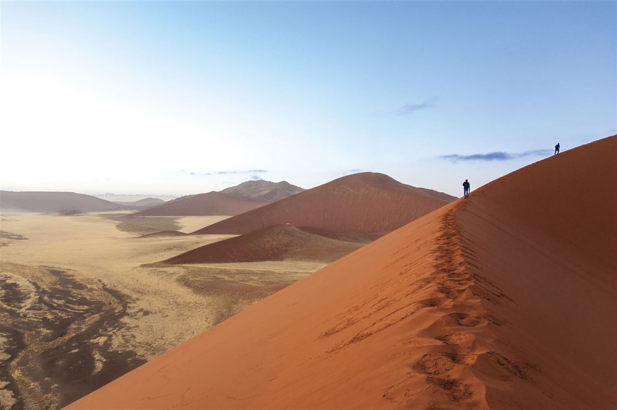 Hohe Dünen im Sossusvlei