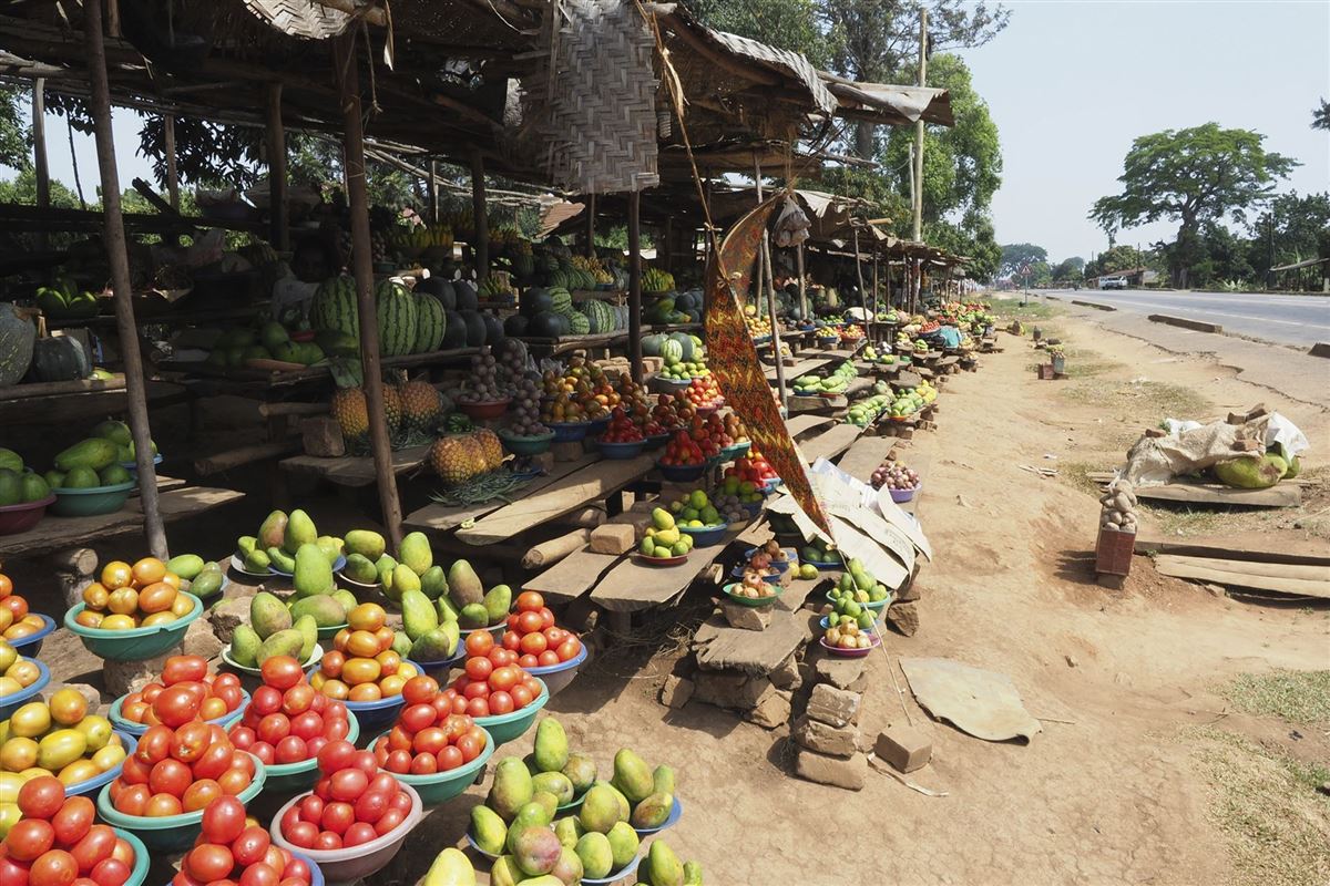 Gemüsemarkt, Entebbe