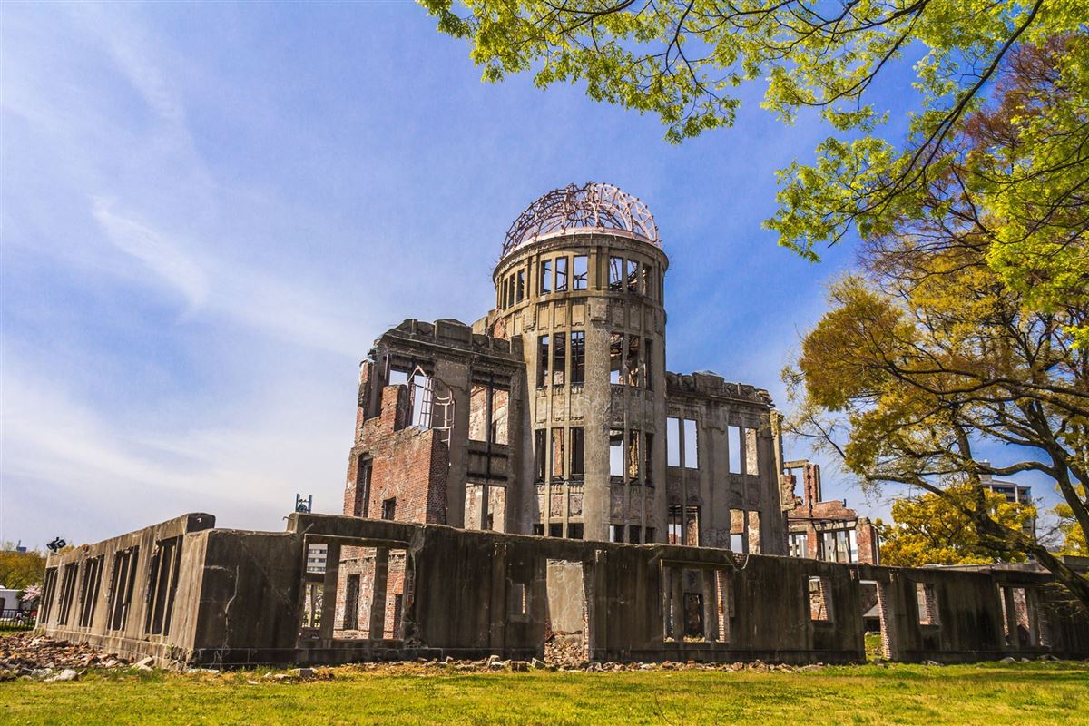 Atombombenruinen in Hiroshima