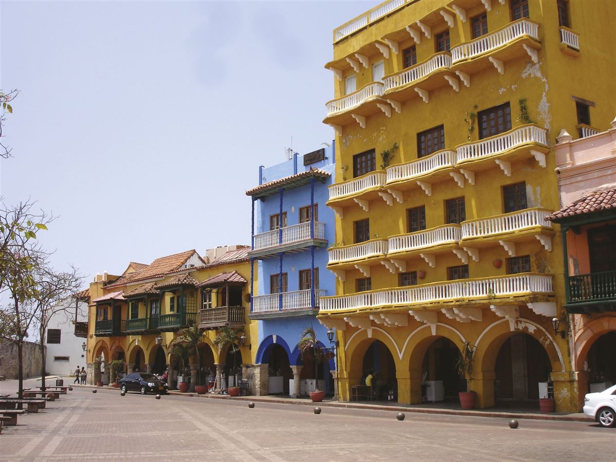 In der Altstadt von Cartagena