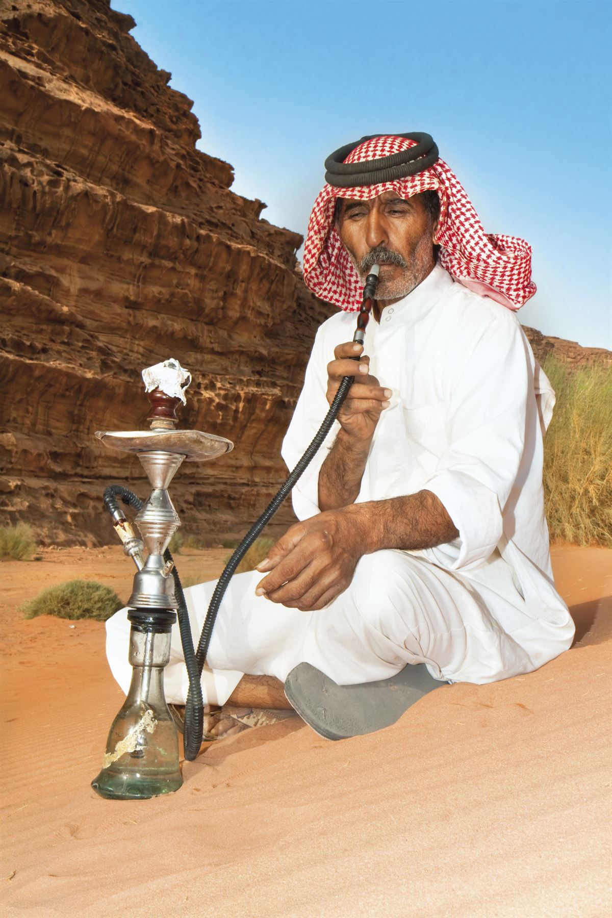 Beduine im Wadi Rum