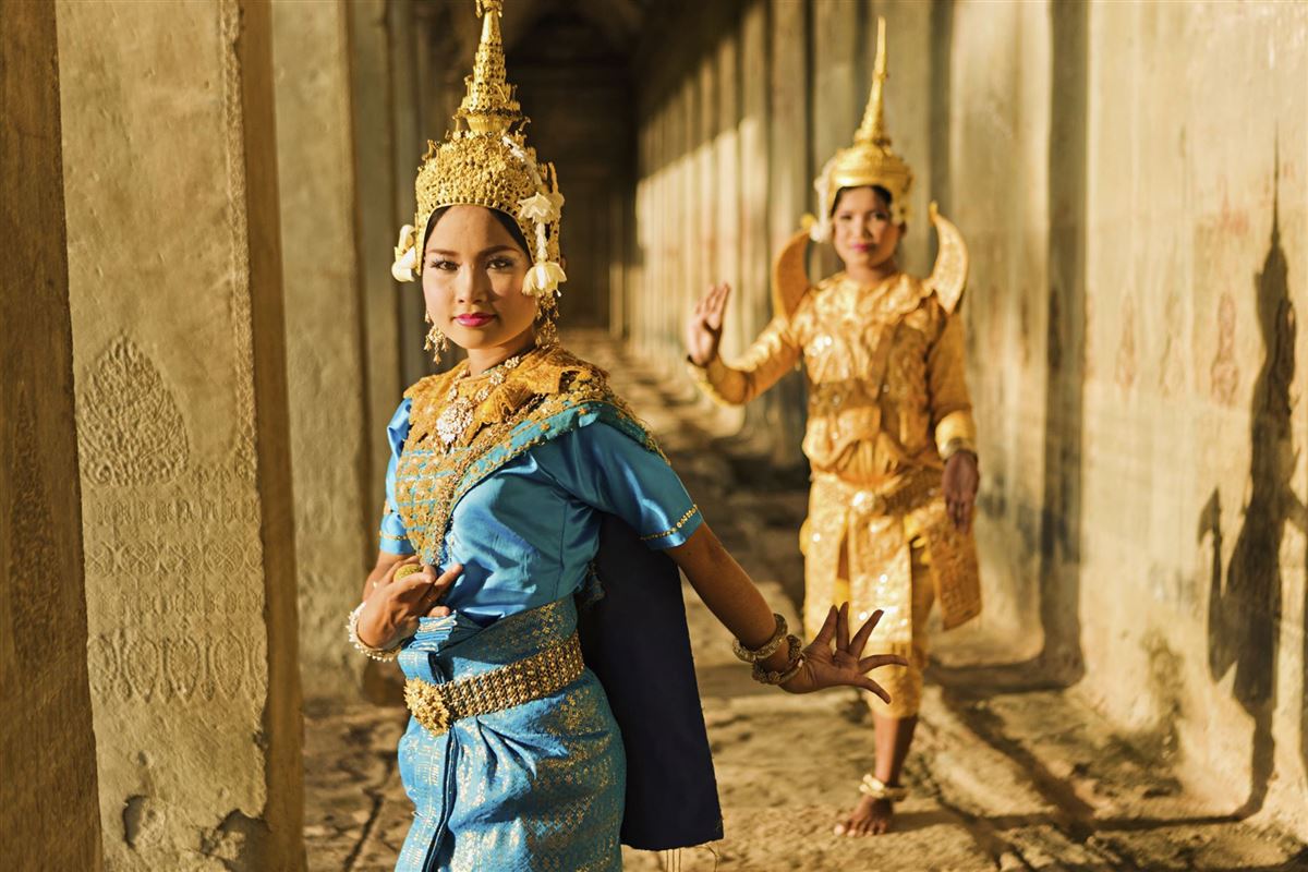Apsara Tänzerinnen