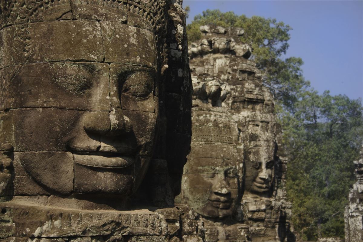 Bayon-Tempel in Angkor Thom