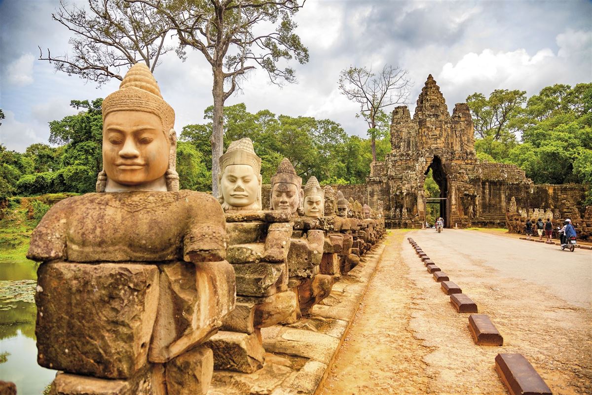 Beeindruckend, unser Weg in Angkor