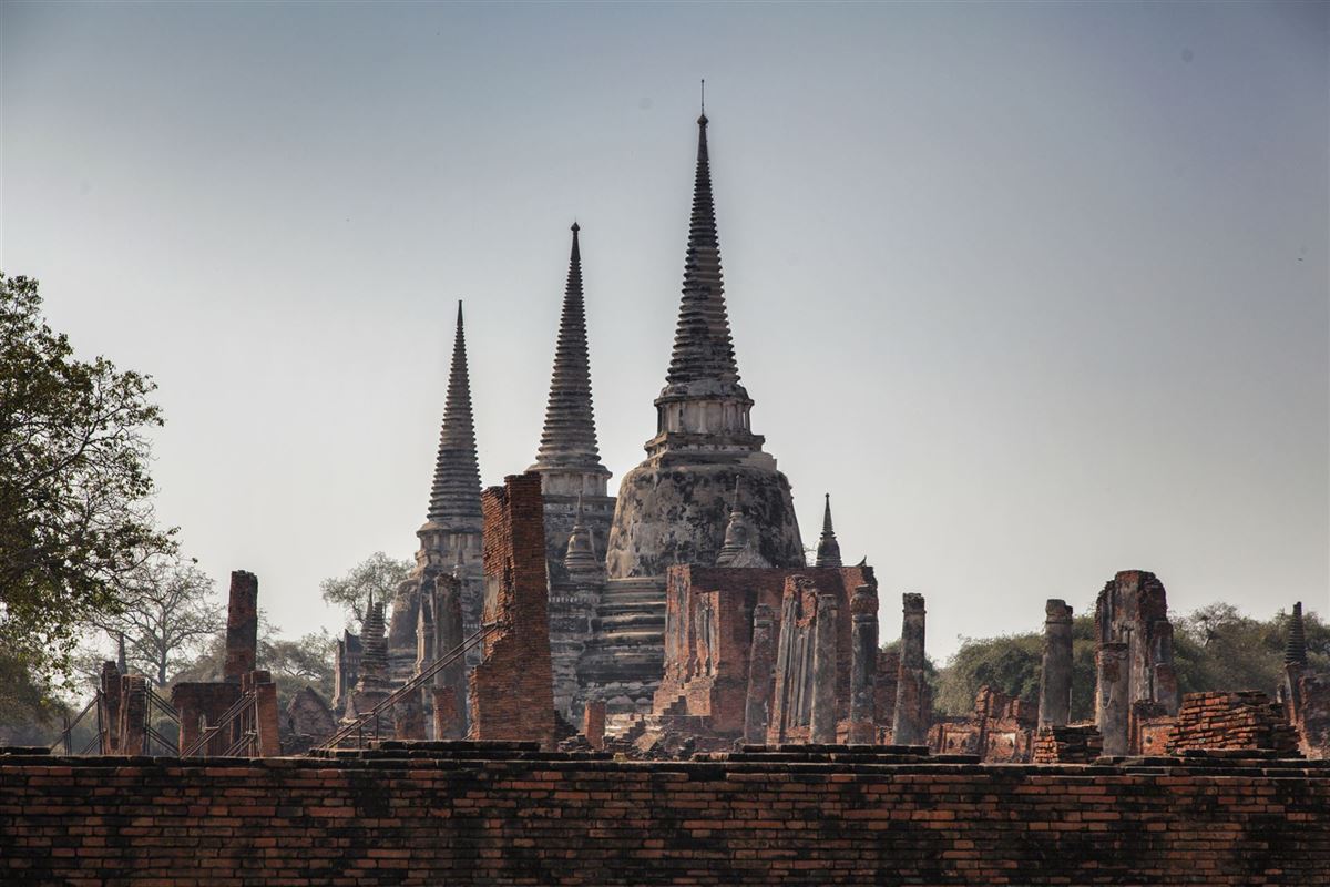 Wat Phra Si Sanphet-Tempel, Ayutthaya