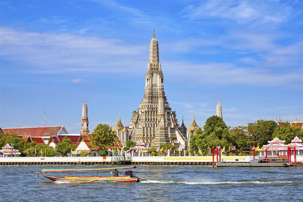 Wat Arun Tempel, Bangkok