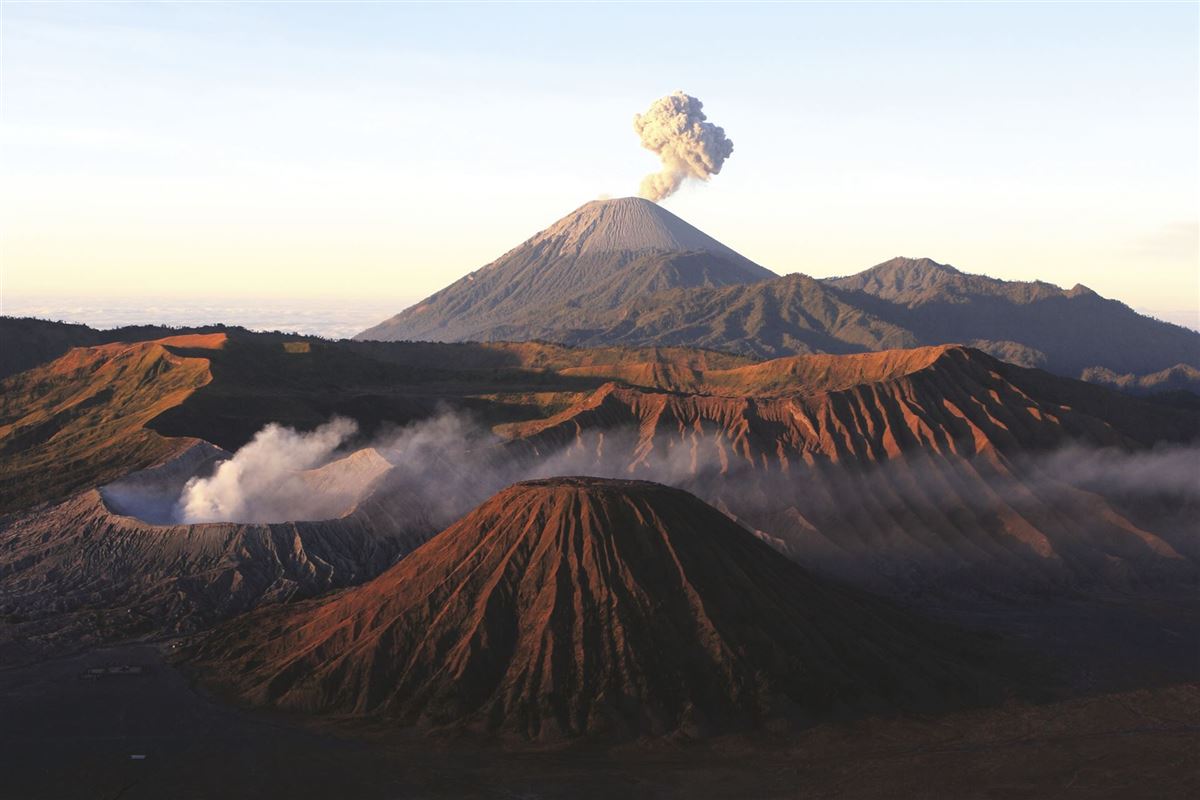 Blick zum Mt. Bromo