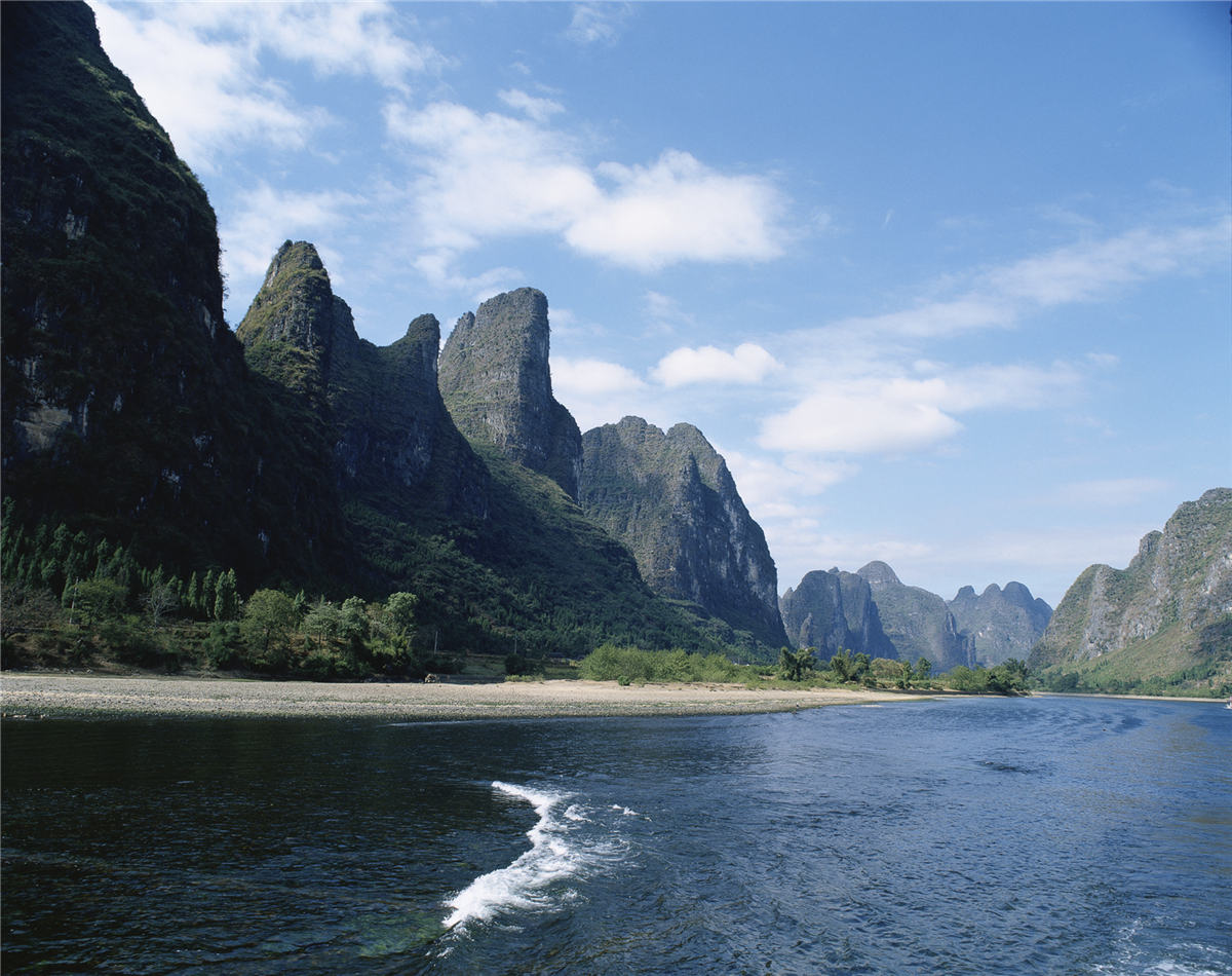 Auf dem Li-Fluss bei Guilin