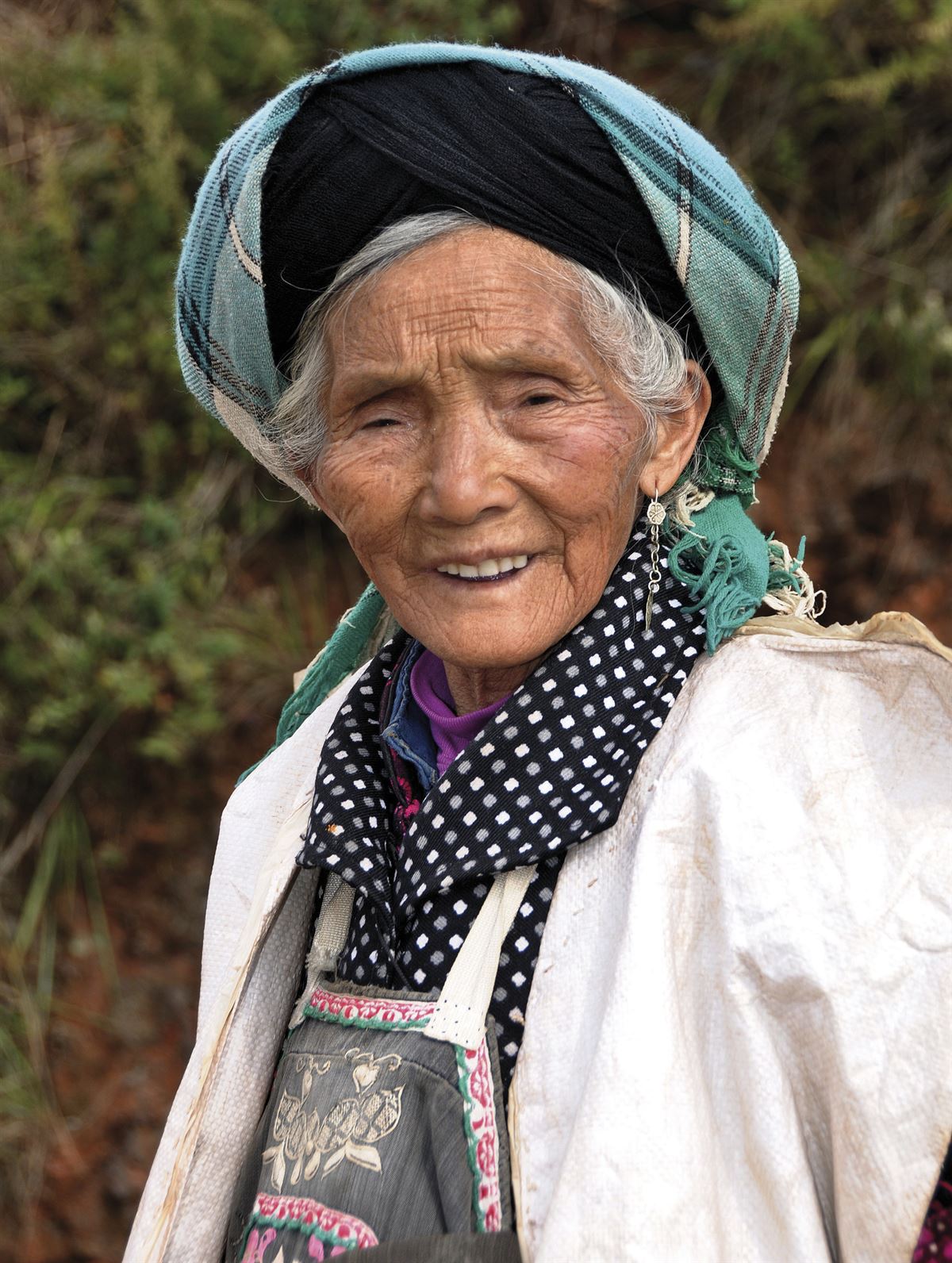 Bergdorfbewohnerin in Yunnan