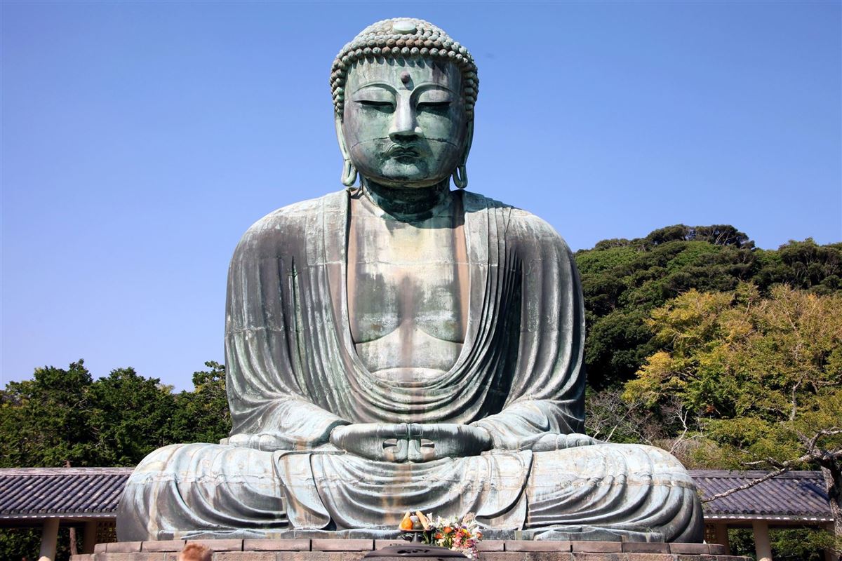 Daibutusu – der große Buddha von Kamakura