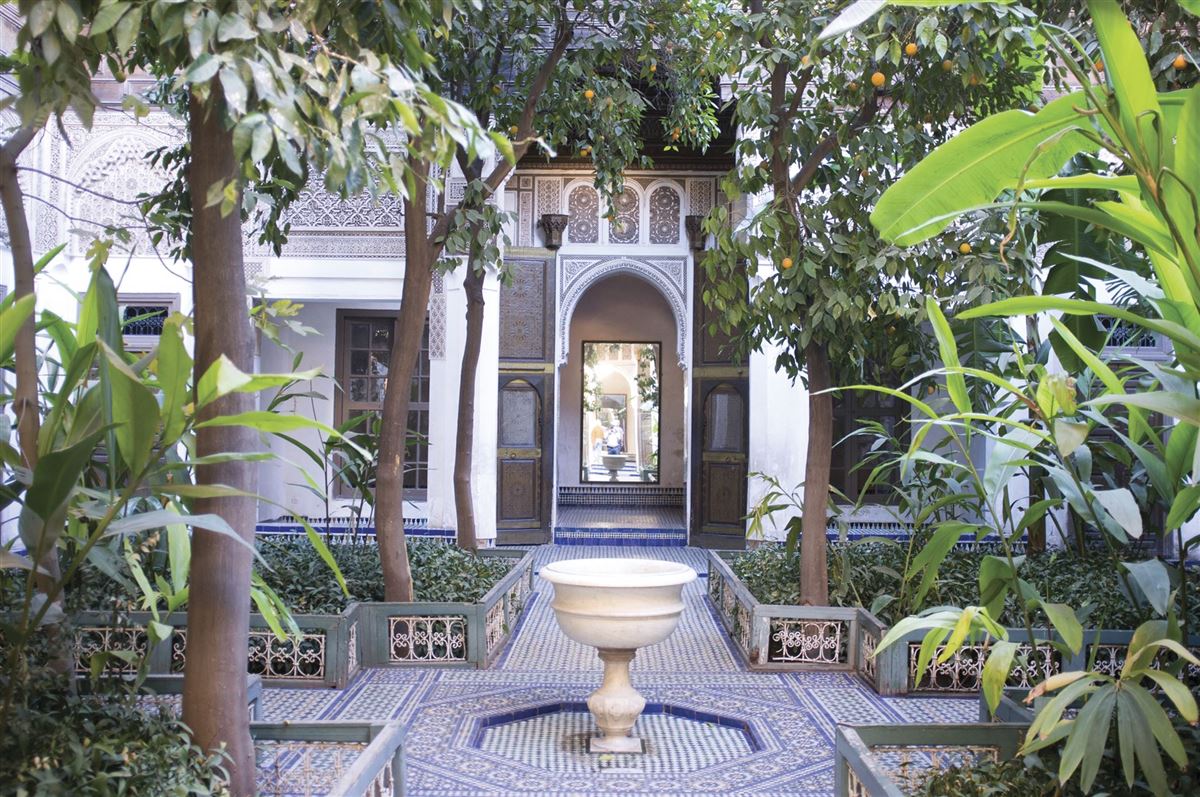 Innenhof im Bahia Palast