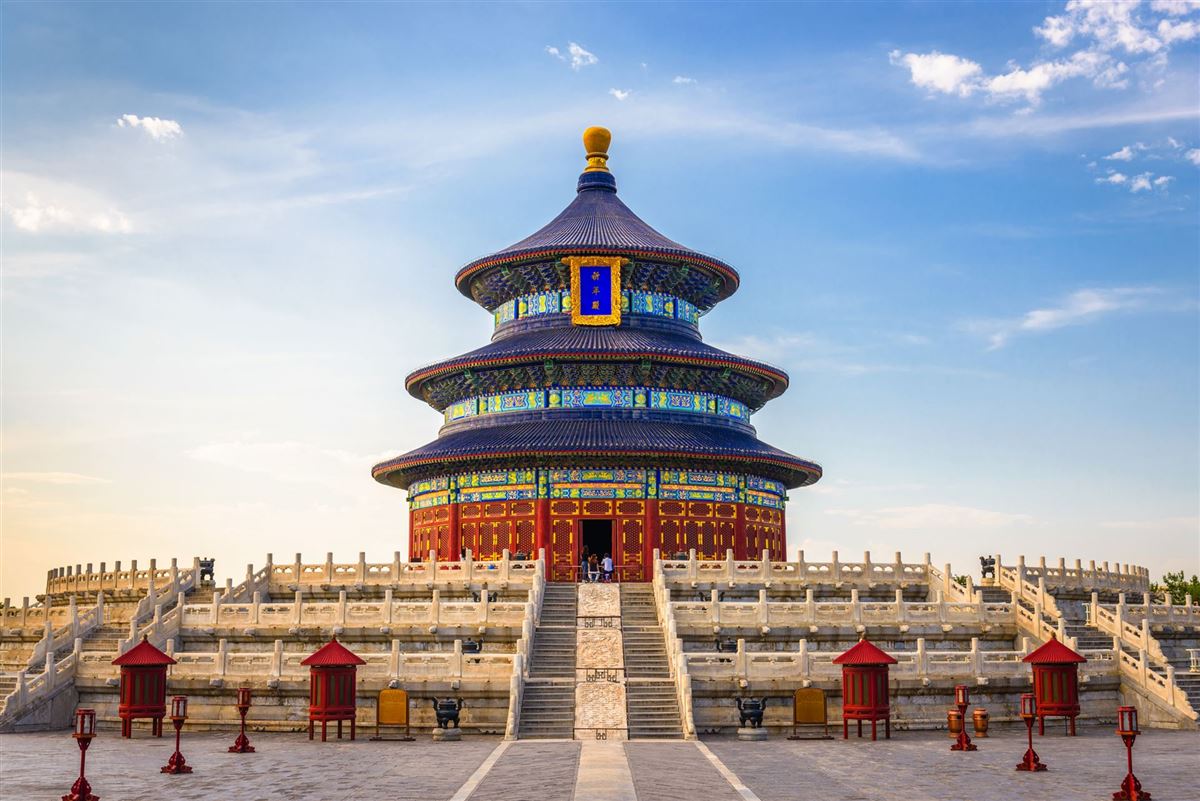 Der Himmelstempel in Peking, China